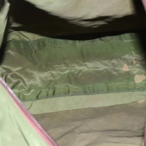 PRADA Tote Bag Nylon Khaki Auth bs22979 - Picture 10 of 16